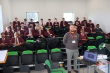 Former Apprentice of the Year Inspires Students at St Cuthbert’s